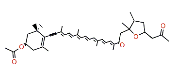 Crassostreaxanthin A 3-acetate